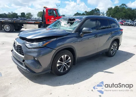 2020 Toyota Highlander Xle from USA, damaged, VIN 5TDGZRBH0LS019953